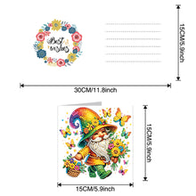 Load image into Gallery viewer, 6pcs Diamond Painting Greeting Cards DIY Diamond Art Cards Handmade Arts Crafts
