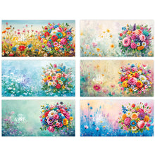 Load image into Gallery viewer, 6pcs Diamond Painting Greeting Cards DIY Diamond Art Cards Handmade Arts Crafts
