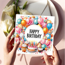 Load image into Gallery viewer, 6pcs Diamond Painting Greeting Cards DIY Diamond Art Cards Handmade Arts Crafts
