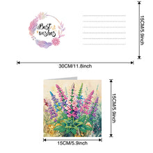 Load image into Gallery viewer, 6pcs Diamond Painting Greeting Cards DIY Diamond Art Cards Handmade Arts Crafts
