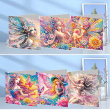 Load image into Gallery viewer, 6pcs Diamond Painting Greeting Cards DIY Diamond Art Cards Handmade Arts Crafts

