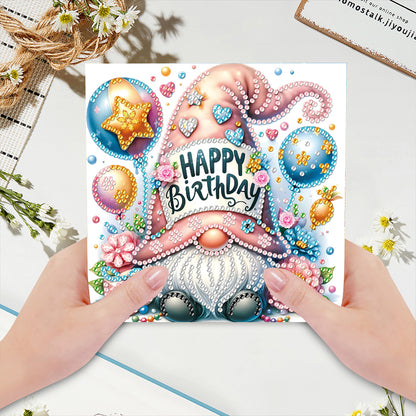 6pcs Diamond Painting Greeting Cards DIY Diamond Art Cards Handmade Arts Crafts