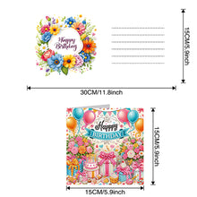 Load image into Gallery viewer, 6pcs Diamond Painting Greeting Cards DIY Diamond Art Cards Handmade Arts Crafts
