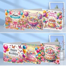 Load image into Gallery viewer, 6pcs Diamond Painting Greeting Cards DIY Diamond Art Cards Handmade Arts Crafts
