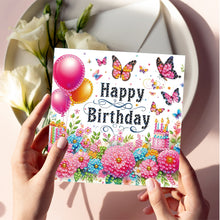 Load image into Gallery viewer, 6pcs Diamond Painting Greeting Cards DIY Diamond Art Cards Handmade Arts Crafts
