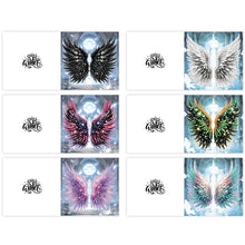 Load image into Gallery viewer, 6Pcs DIY Diamond Painting Greeting Card with Envelope 5D DIY Drill Painting Card
