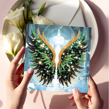 Load image into Gallery viewer, 6Pcs DIY Diamond Painting Greeting Card with Envelope 5D DIY Drill Painting Card
