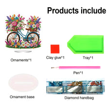 Load image into Gallery viewer, Acrylic Special Shape Bowl Flowers Desktop Diamond Art Kits Bedroom Table Decor
