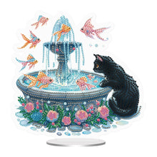 Load image into Gallery viewer, Acrylic Special Shape Bowl Flowers Desktop Diamond Art Kits Bedroom Table Decor
