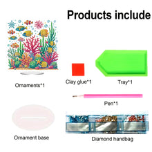 Load image into Gallery viewer, Acrylic Special Shape Bowl Flowers Desktop Diamond Art Kits Bedroom Table Decor
