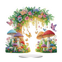 Load image into Gallery viewer, Acrylic Special Shape Bowl Flowers Desktop Diamond Art Kits Bedroom Table Decor
