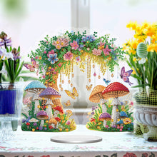 Load image into Gallery viewer, Acrylic Special Shape Bowl Flowers Desktop Diamond Art Kits Bedroom Table Decor
