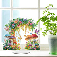 Load image into Gallery viewer, Acrylic Special Shape Bowl Flowers Desktop Diamond Art Kits Bedroom Table Decor
