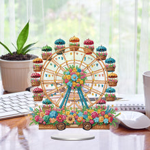 Load image into Gallery viewer, Acrylic Special Shape Bowl Flowers Desktop Diamond Art Kits Bedroom Table Decor
