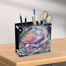 Load image into Gallery viewer, Acrylic Special Shape Animals DIY Diamond Painting Pen Holder Kit for Art Crafts
