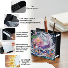 Load image into Gallery viewer, Acrylic Special Shape Animals DIY Diamond Painting Pen Holder Kit for Art Crafts
