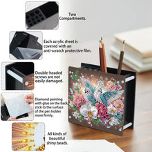 Load image into Gallery viewer, Acrylic Special Shape Animals DIY Diamond Painting Pen Holder Kit for Art Crafts
