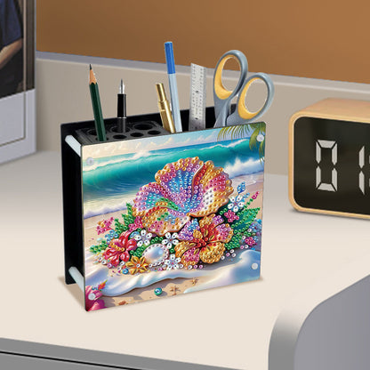 Acrylic Special Shape Animals DIY Diamond Painting Pen Holder Kit for Art Crafts