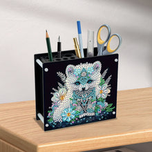 Load image into Gallery viewer, Acrylic Special Shape Animals DIY Diamond Painting Pen Holder Kit for Art Crafts
