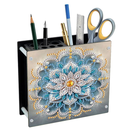 Acrylic Special Shape Animals DIY Diamond Painting Pen Holder Kit for Art Crafts