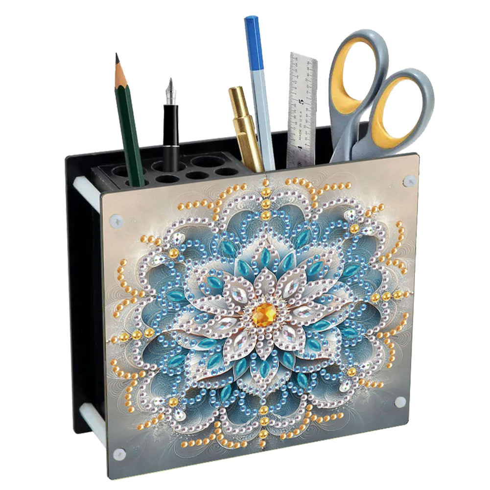 Acrylic Special Shape Animals DIY Diamond Painting Pen Holder Kit for Art Crafts