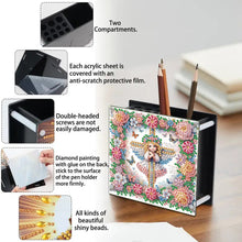 Load image into Gallery viewer, Acrylic Special Shape Animals DIY Diamond Painting Pen Holder Kit for Art Crafts
