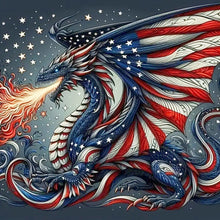Load image into Gallery viewer, Diamond Painting - Full Square - Flame Of Freedom (40*40CM)

