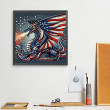 Load image into Gallery viewer, Diamond Painting - Full Square - Flame Of Freedom (40*40CM)
