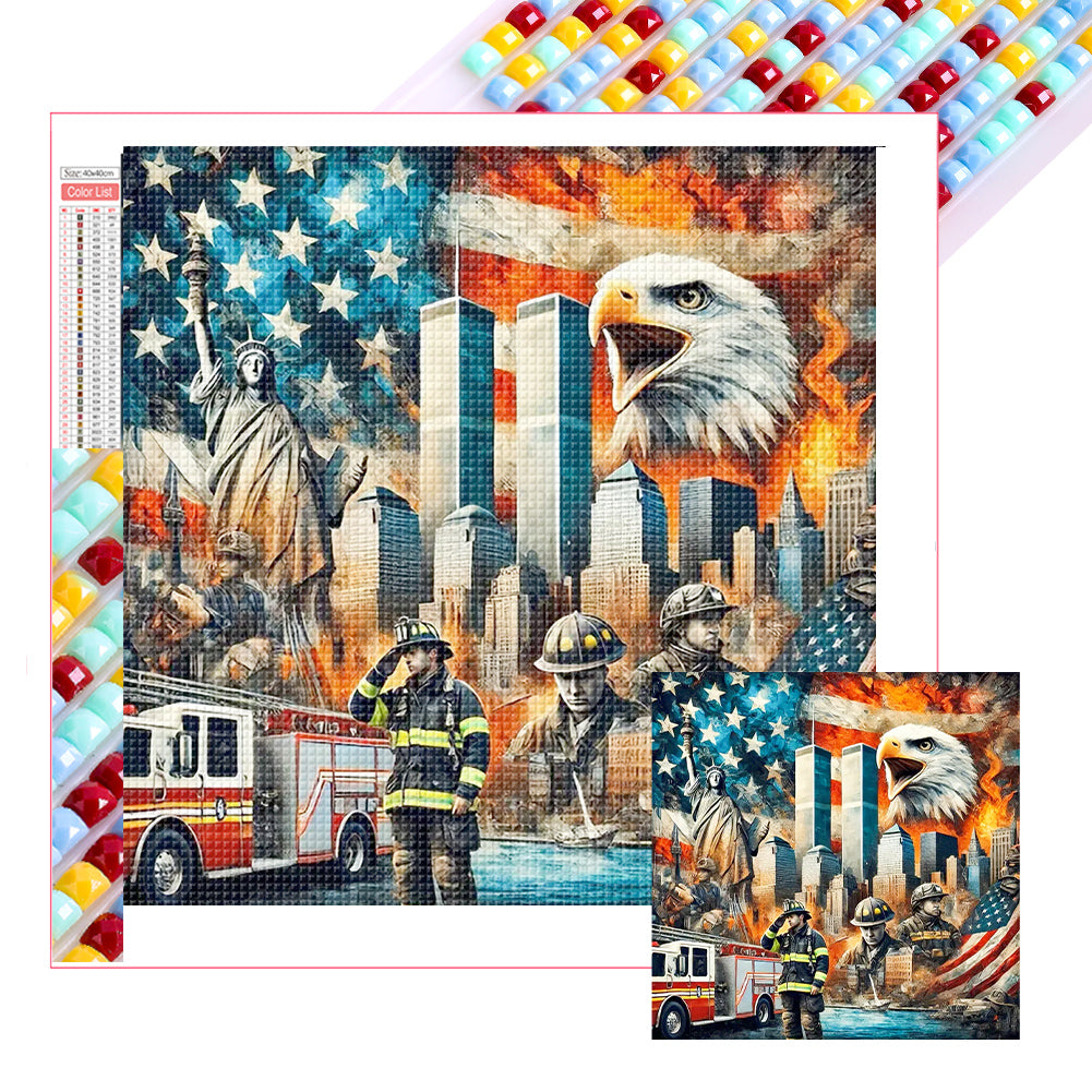 Diamond Painting - Full Square - Memories And Dreams (40*40CM)