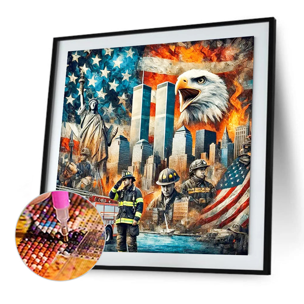 Diamond Painting - Full Square - Memories And Dreams (40*40CM)