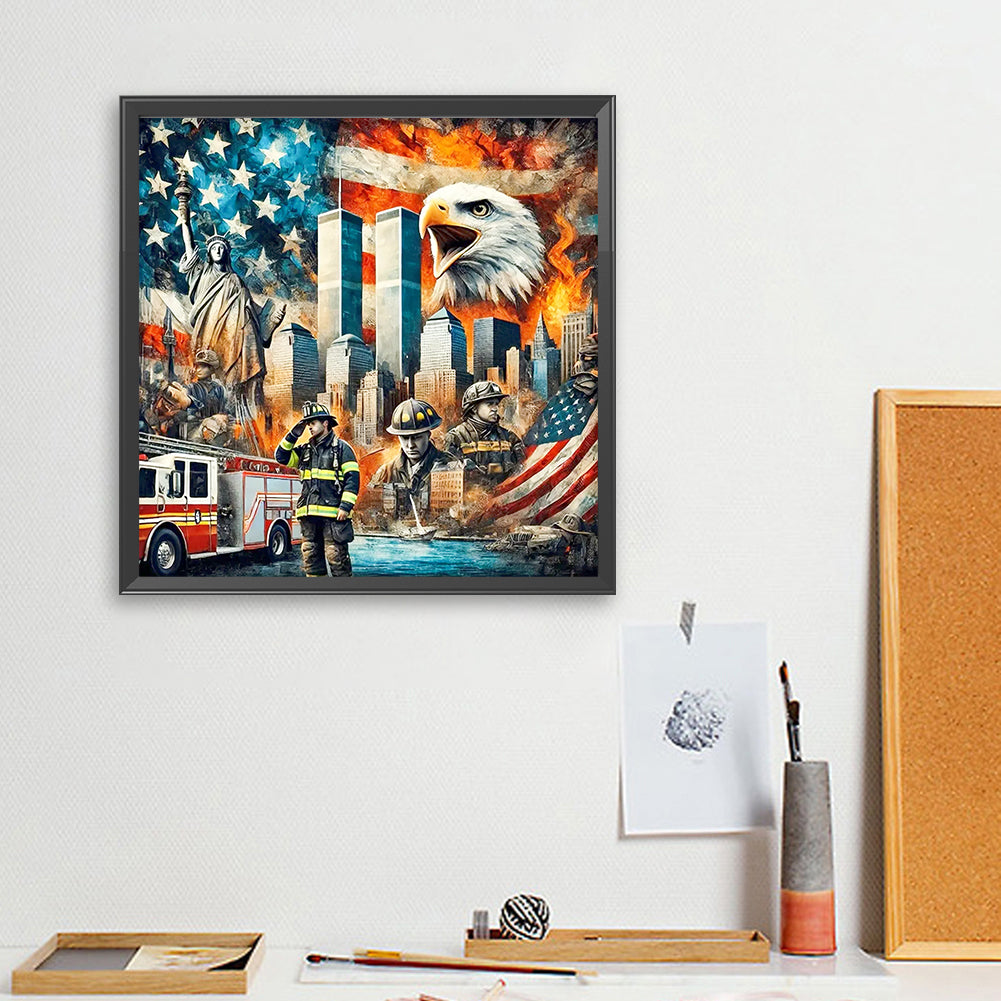Diamond Painting - Full Square - Memories And Dreams (40*40CM)