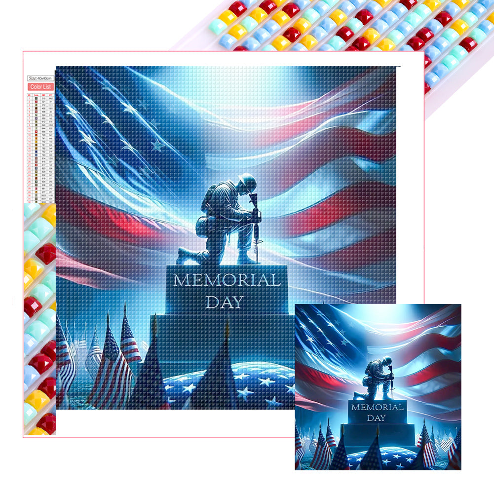 Diamond Painting - Full Square - Melody Of Freedom (40*40CM)