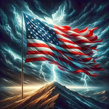 Load image into Gallery viewer, Diamond Painting - Full Square - Voice Of Patriotism (40*40CM)
