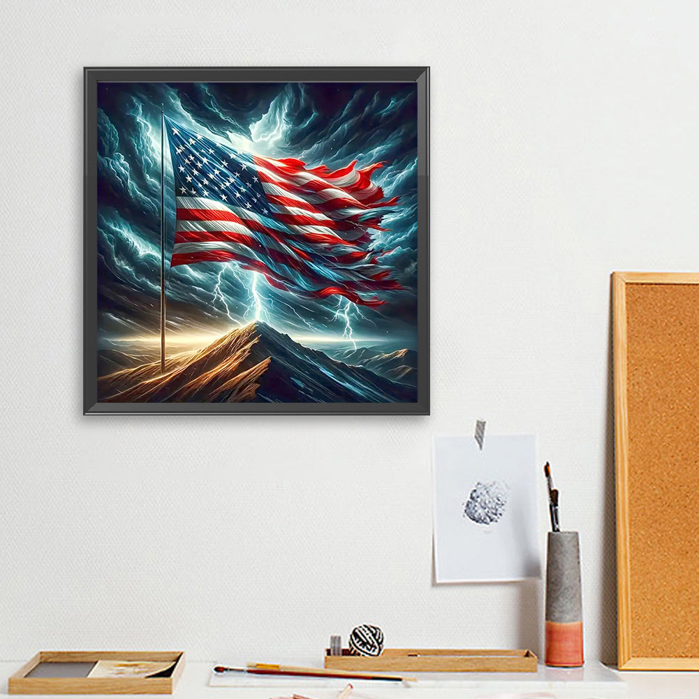 Diamond Painting - Full Square - Voice Of Patriotism (40*40CM)