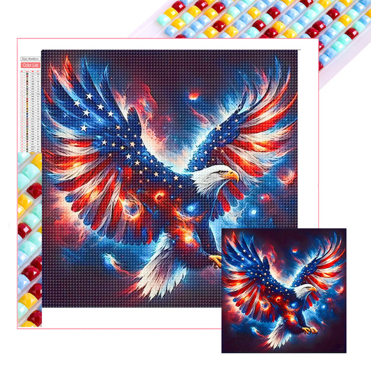 Diamond Painting - Full Square - Eagle Of Independence (40*40CM)