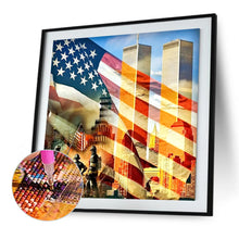 Load image into Gallery viewer, Diamond Painting - Full Square - Stars And Stripes (40*40CM)
