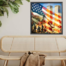 Load image into Gallery viewer, Diamond Painting - Full Square - Stars And Stripes (40*40CM)
