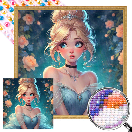 AB Diamond Painting - Full Round - Cinderella (40*40CM)