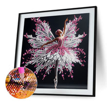 Load image into Gallery viewer, Diamond Painting - Partial Special Shaped - Beautiful Skirt Dancing Girl (30*30CM)
