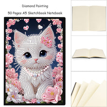 Load image into Gallery viewer, 50 Pages A5 Special Shaped Cute Pattern 5D Diamond Drawing Book Art for Students
