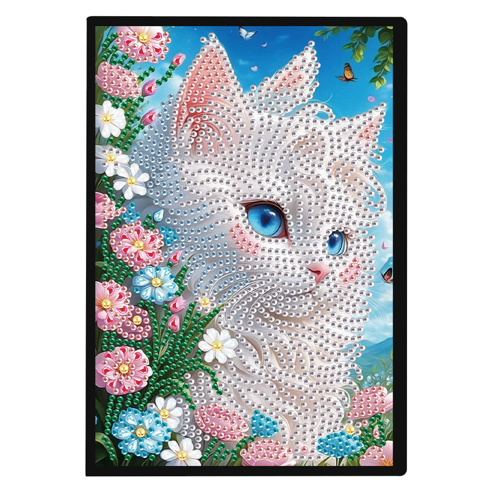 50 Pages A5 Special Shaped Cute Pattern 5D Diamond Drawing Book Art for Students