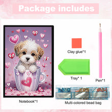 Load image into Gallery viewer, 50 Pages A5 Special Shaped Cute Pattern 5D Diamond Drawing Book Art for Students
