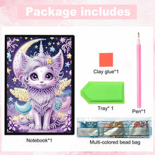 Load image into Gallery viewer, 50 Pages A5 Special Shaped Cute Pattern 5D Diamond Drawing Book Art for Students
