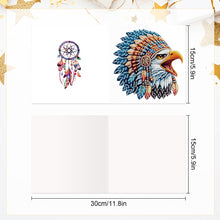 Load image into Gallery viewer, 6pcs Diamond Painting Greeting Cards DIY Diamond Art Cards Handmade Arts Crafts
