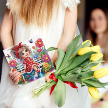Load image into Gallery viewer, 6pcs Diamond Painting Greeting Cards DIY Diamond Art Cards Handmade Arts Crafts

