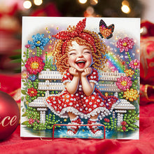 Load image into Gallery viewer, 6pcs Diamond Painting Greeting Cards DIY Diamond Art Cards Handmade Arts Crafts

