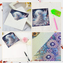 Load image into Gallery viewer, 6pcs Diamond Painting Greeting Cards DIY Diamond Art Cards Handmade Arts Crafts
