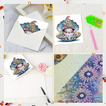 Load image into Gallery viewer, 6pcs Diamond Painting Greeting Cards DIY Diamond Art Cards Handmade Arts Crafts
