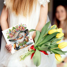Load image into Gallery viewer, 6pcs Diamond Painting Greeting Cards DIY Diamond Art Cards Handmade Arts Crafts
