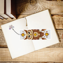 Load image into Gallery viewer, 4Pcs Special Shape Animals 5D DIY Diamond Painting Bookmark for Adults Beginners
